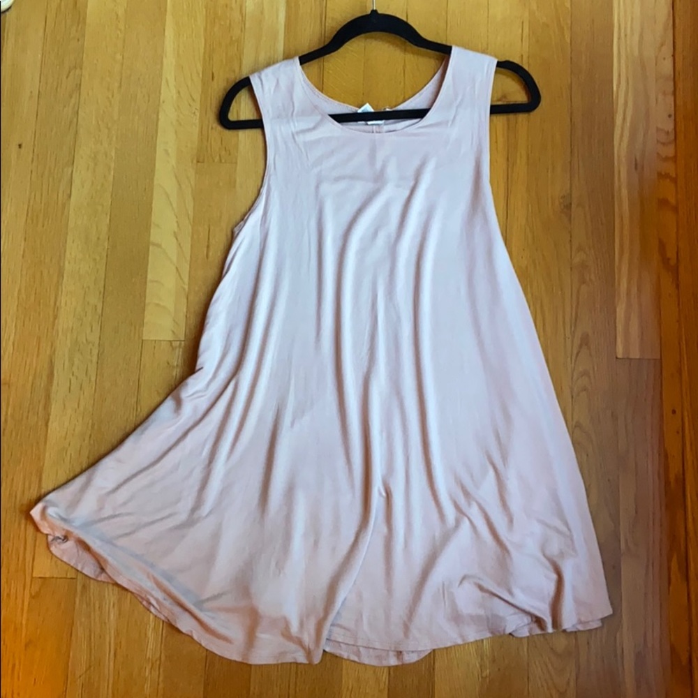 Dusty Rose/ Blush Swing Dress